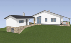 Novostavba rodinného domu - Nosislav